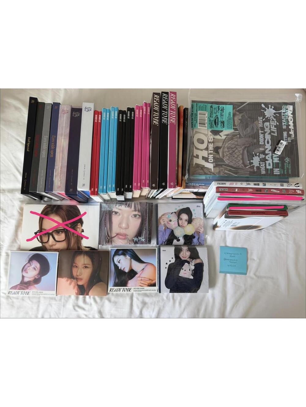 Twice, nayeon, nmixx, le sserafim, j hope albums
